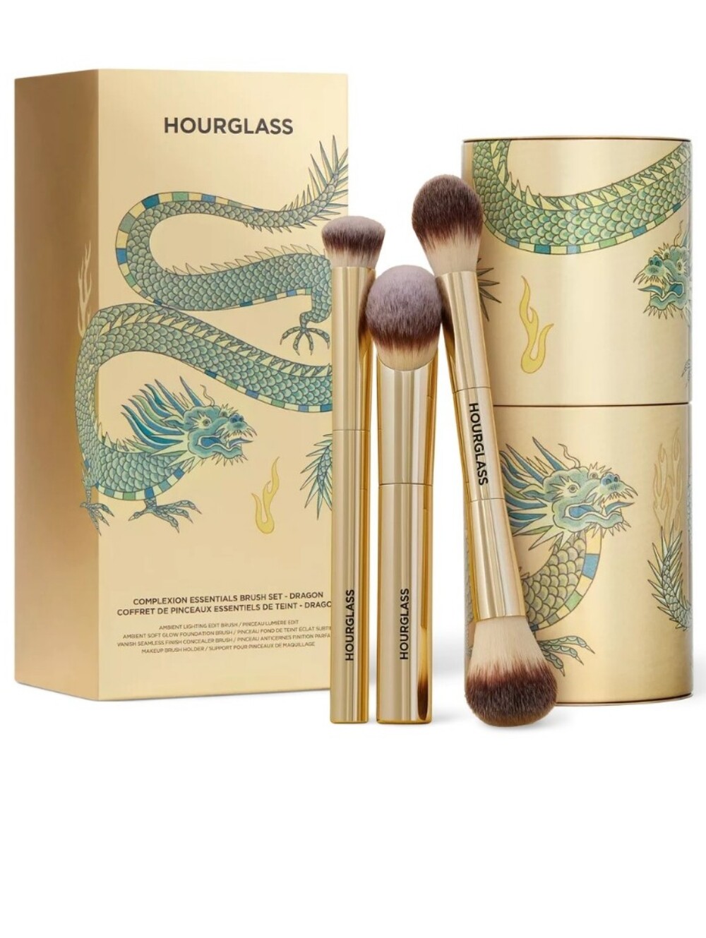 Hourglass brush set , limited edition